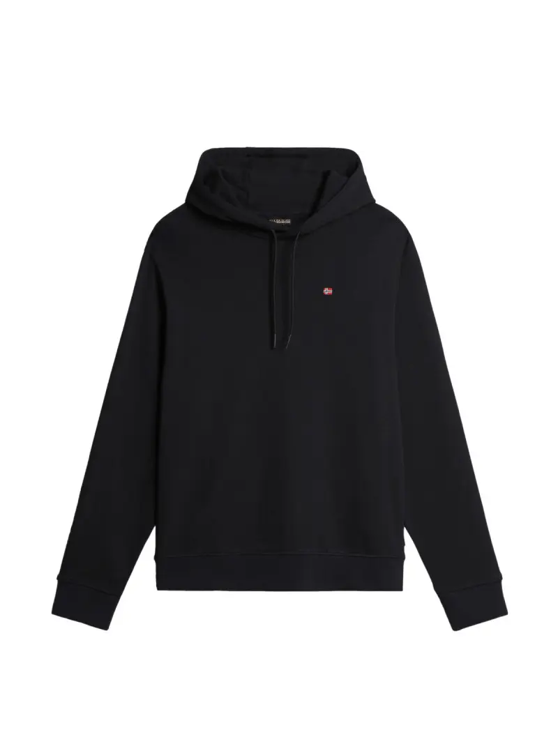 Napapijri Bluza męska BALIS H SUM BLACK NP0A4H8A041 - Czarna | Sklep Monotox