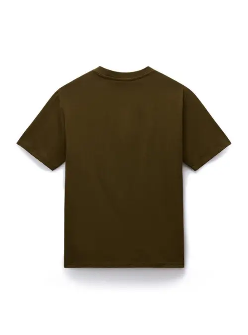 Napapijri Koszulka męska S-SMALL BOX SS DARK OLIVE NP0A88TRG3A - Zielona | Sklep Monotox