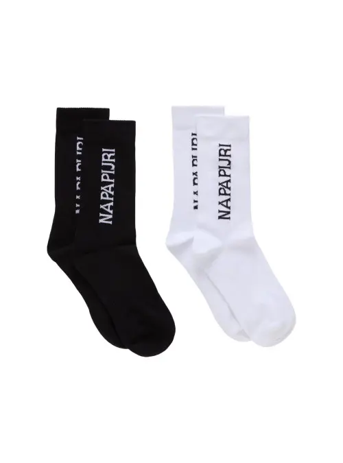 Napapijri Skarpetki F-HOKU SOCKS 1 PACK X2 NP0A8B35MZL - Czarne | Sklep Monotox