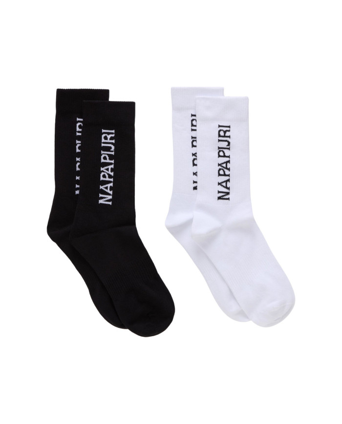 Napapijri Skarpetki F-HOKU SOCKS 1 PACK X2 NP0A8B35MZL - Czarne | Sklep Monotox