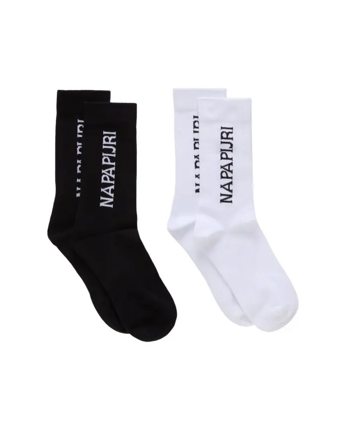 Napapijri Skarpetki F-HOKU SOCKS 1 PACK X2 NP0A8B35MZL - Czarne | Sklep Monotox