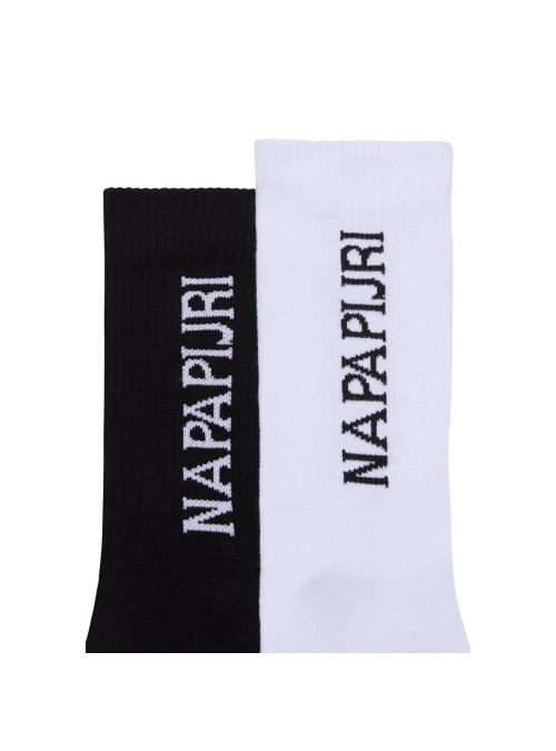 Napapijri Skarpetki F-HOKU SOCKS 1 PACK X2 NP0A8B35MZL - Czarne | Sklep Monotox