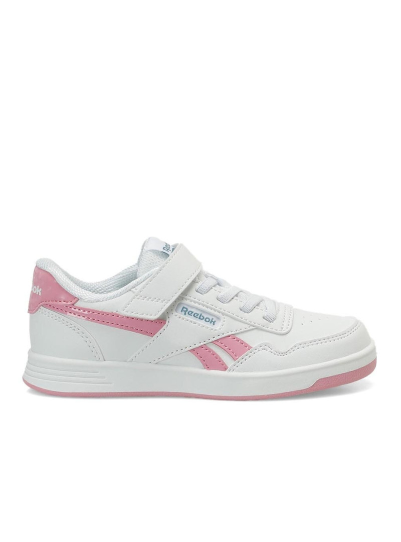 Reebok Buty dziecięce COURT ADVANCE ELASTIC 100245889 - Białe | Sklep Monotox