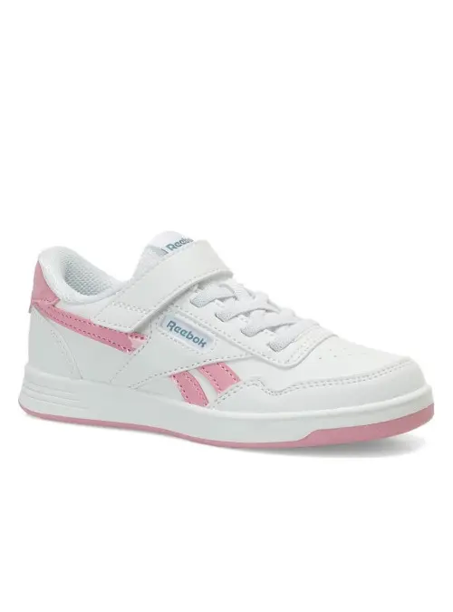 Reebok Buty dziecięce COURT ADVANCE ELASTIC 100245889 - Białe | Sklep Monotox