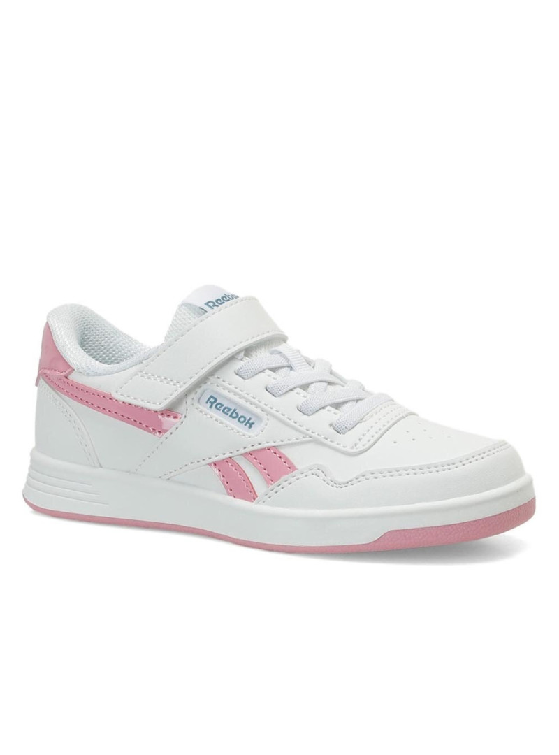 Reebok Buty dziecięce COURT ADVANCE ELASTIC 100245889 - Białe | Sklep Monotox