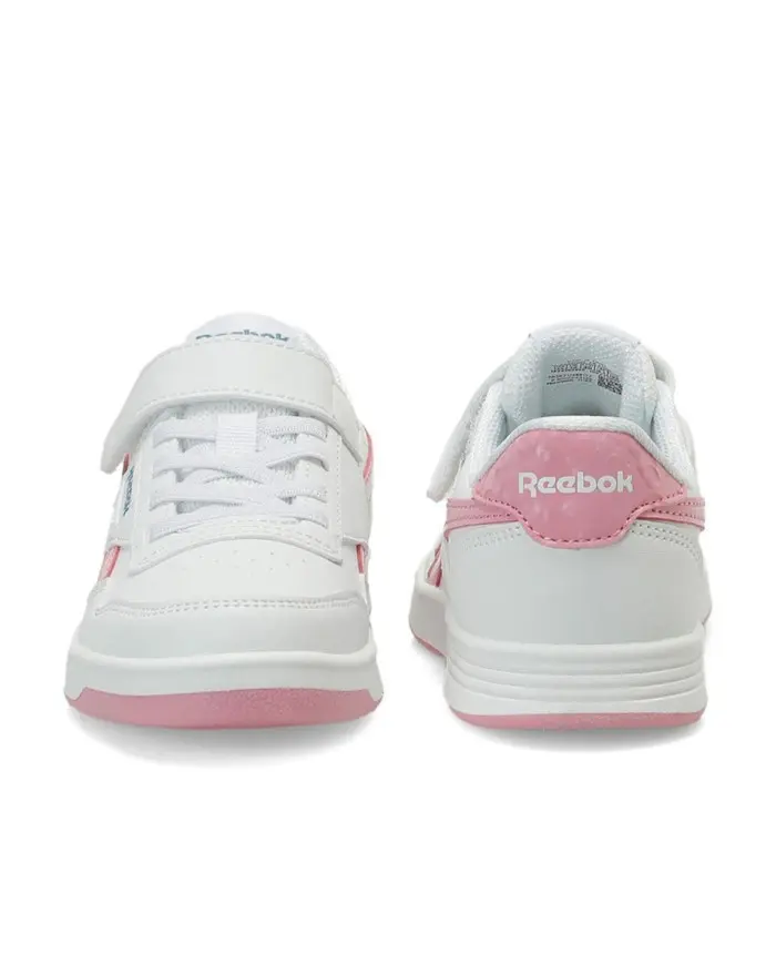 Reebok Buty dziecięce COURT ADVANCE ELASTIC 100245889 - Białe | Sklep Monotox