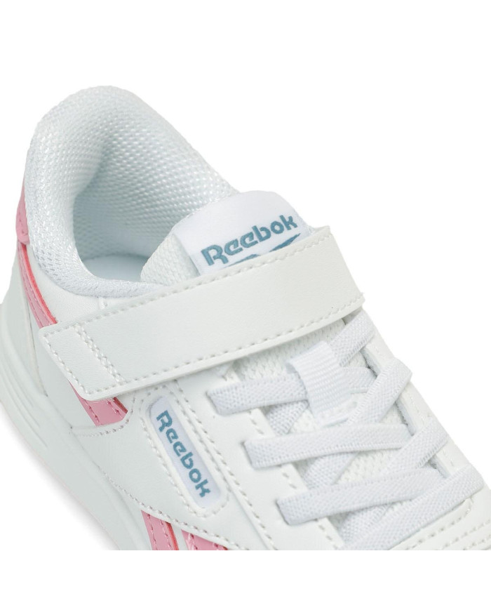 Reebok Buty dziecięce COURT ADVANCE ELASTIC 100245889 - Białe | Sklep Monotox