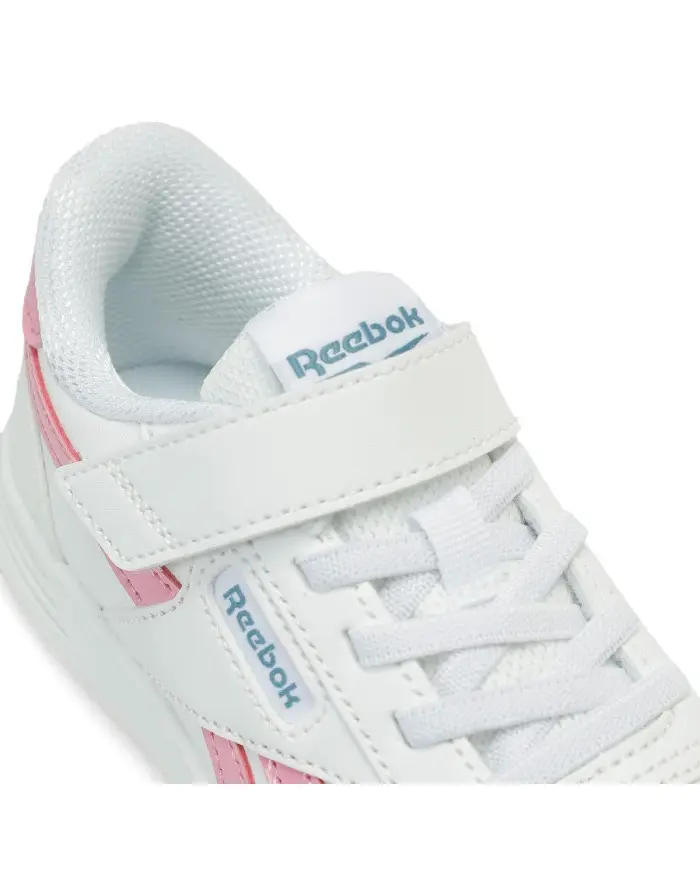 Reebok Buty dziecięce COURT ADVANCE ELASTIC 100245889 - Białe | Sklep Monotox