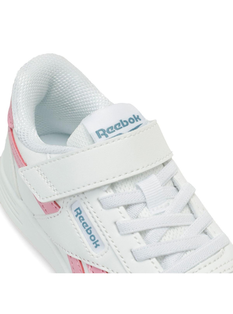 Reebok Buty dziecięce COURT ADVANCE ELASTIC 100245889 - Białe | Sklep Monotox