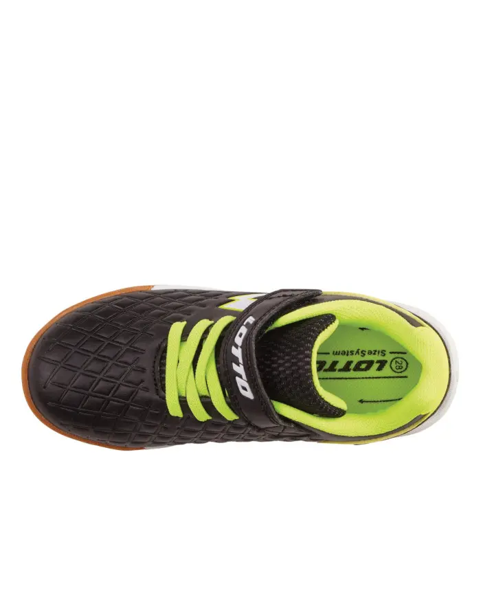 Lotto Buty dziecięce DASHER K 2600920K1124 - Czarne | Sklep Monotox