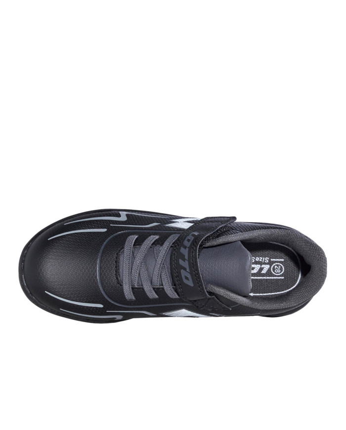 Lotto Buty dziecięce KOBATO K 2601520K1119 - Czarne | Sklep Monotox