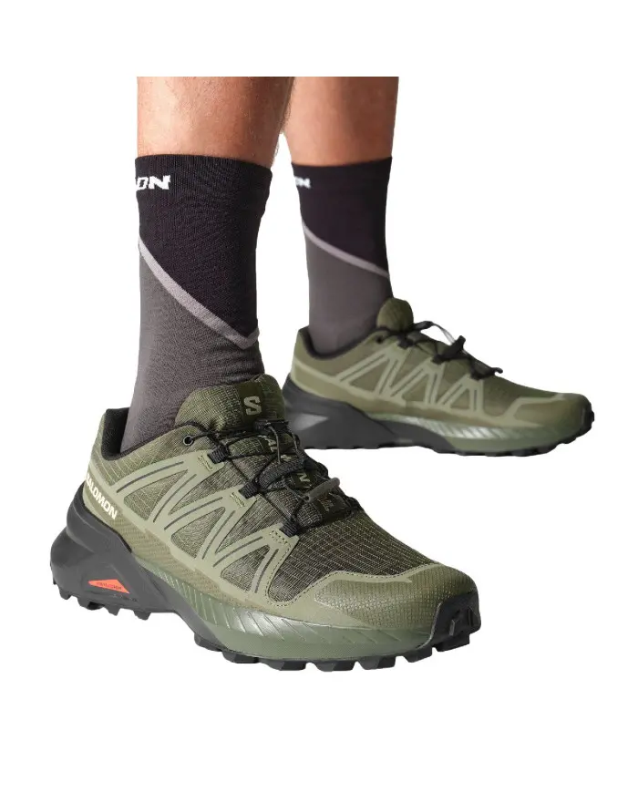 Salomon Buty męskie SPEEDCROSS PEAK L47948700 - Zielone | Sklep Monotox