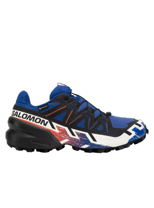 Salomon Buty męskie SPEEDCROSS 6 GTX EQUIPE L47982800 - Niebieskie | Sklep Monotox