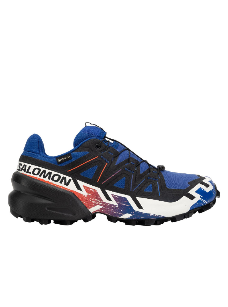 Salomon Buty męskie SPEEDCROSS 6 GTX EQUIPE L47982800 - Niebieskie | Sklep Monotox