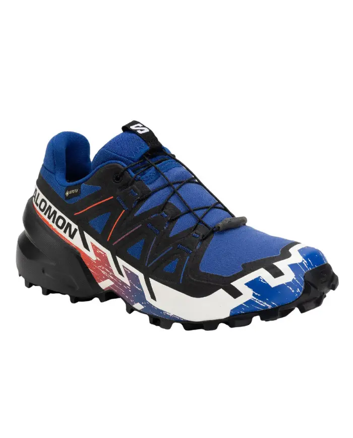 Salomon Buty męskie SPEEDCROSS 6 GTX EQUIPE L47982800 - Niebieskie | Sklep Monotox