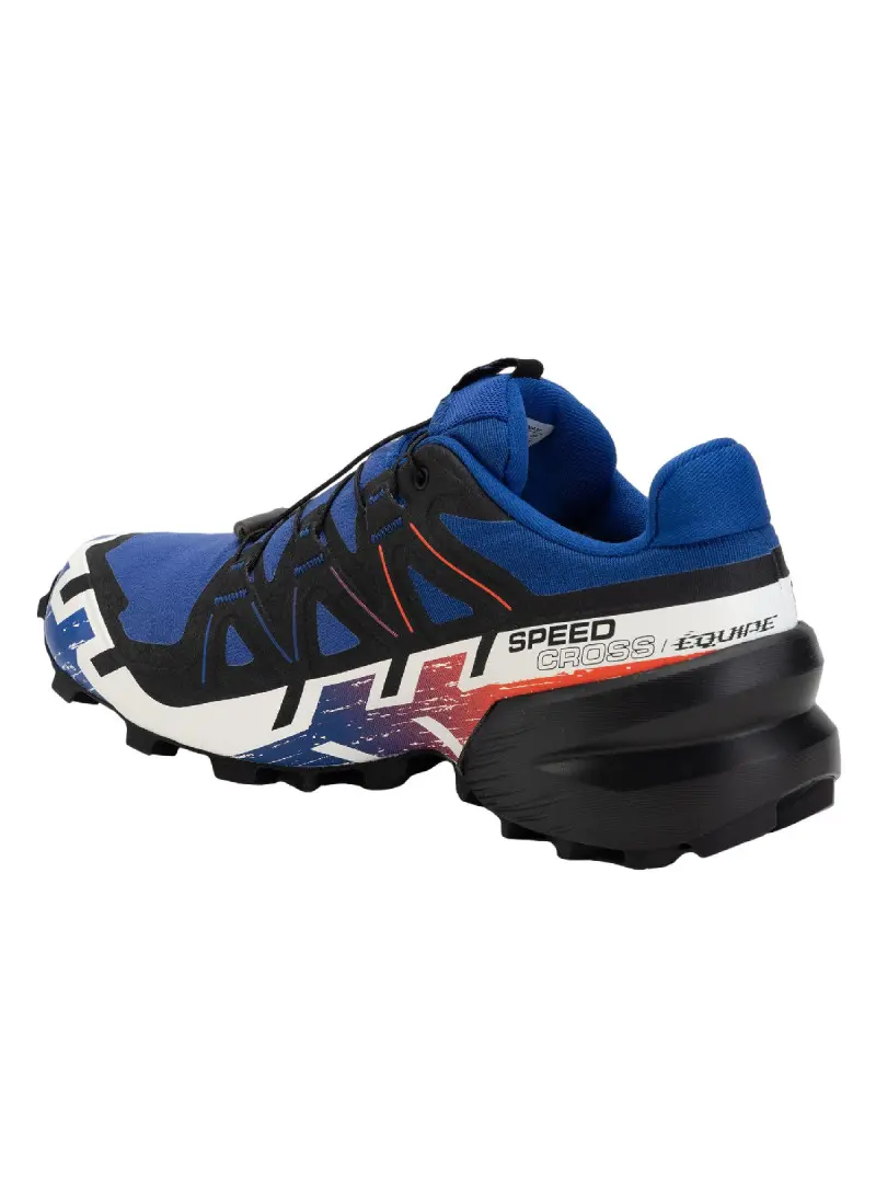 Salomon Buty męskie SPEEDCROSS 6 GTX EQUIPE L47982800 - Niebieskie | Sklep Monotox