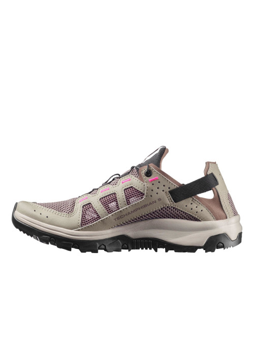 Salomon Sandały damskie TECHAMPHIBIAN 5 W L49110600 - Beżowe | Sklep Monotox