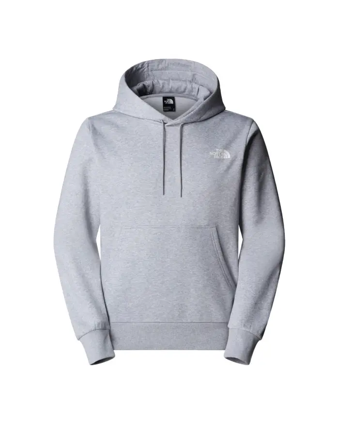 The North Face Bluza męska M SIMPLE DOME HOODIE NF0A89FCDYX - Szara | Sklep Monotox