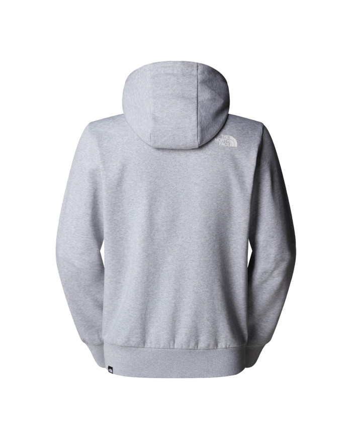 The North Face Bluza męska M SIMPLE DOME HOODIE NF0A89FCDYX - Szara | Sklep Monotox
