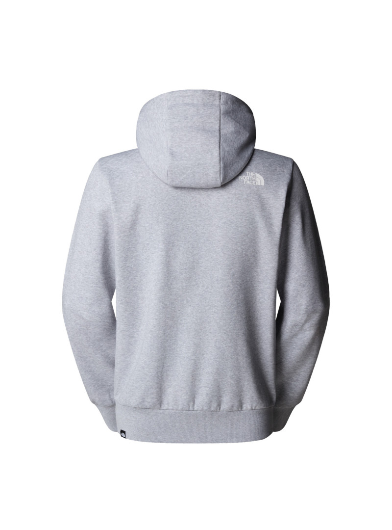 The North Face Bluza męska M SIMPLE DOME HOODIE NF0A89FCDYX - Szara | Sklep Monotox