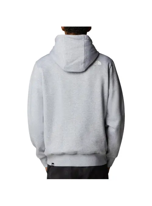 The North Face Bluza męska M SIMPLE DOME HOODIE NF0A89FCDYX - Szara | Sklep Monotox