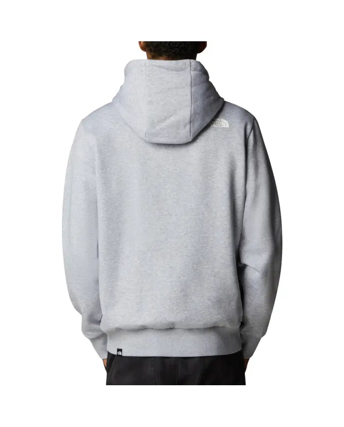 The North Face Bluza męska M SIMPLE DOME HOODIE NF0A89FCDYX - Szara | Sklep Monotox
