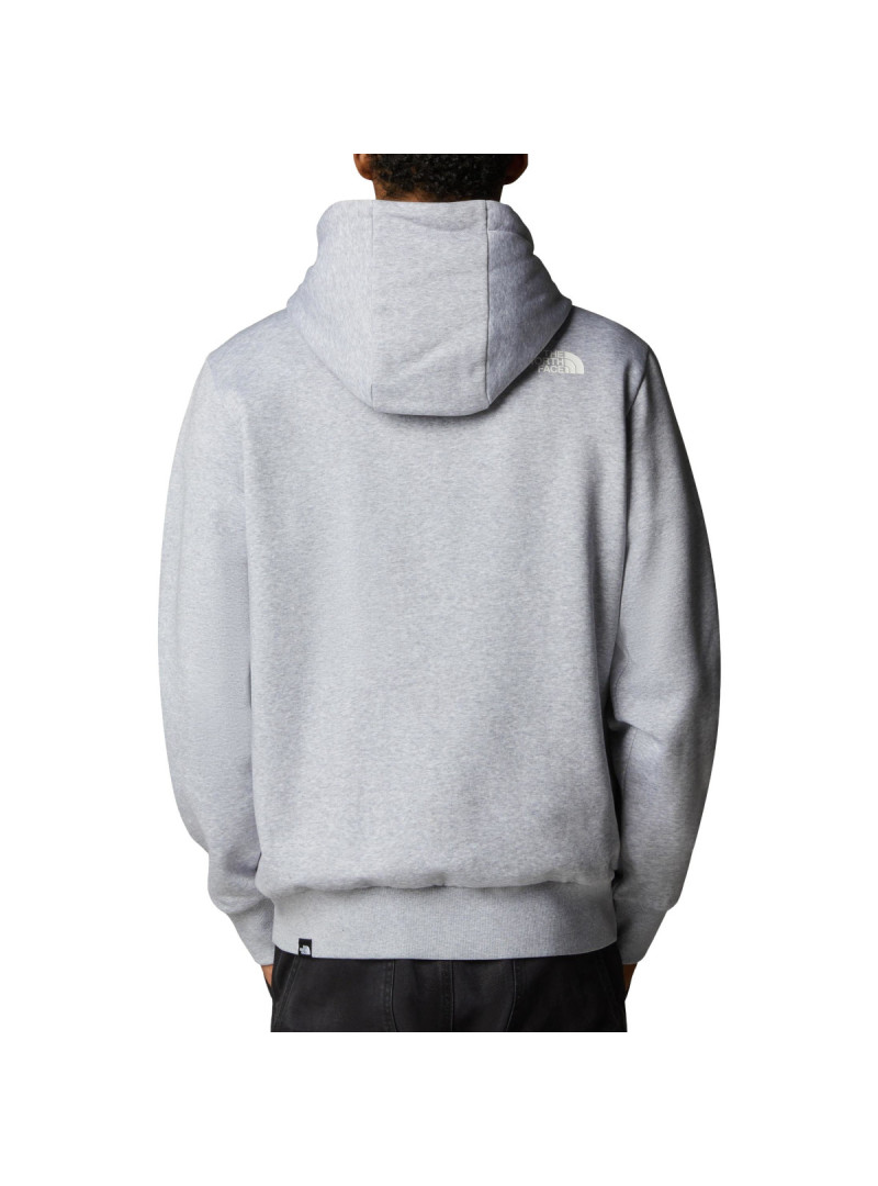 The North Face Bluza męska M SIMPLE DOME HOODIE NF0A89FCDYX - Szara | Sklep Monotox
