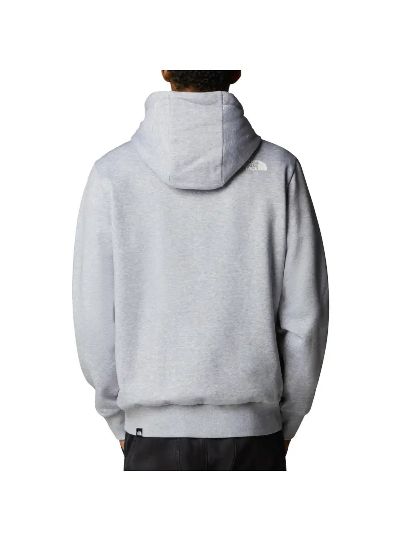 The North Face Bluza męska M SIMPLE DOME HOODIE NF0A89FCDYX - Szara | Sklep Monotox