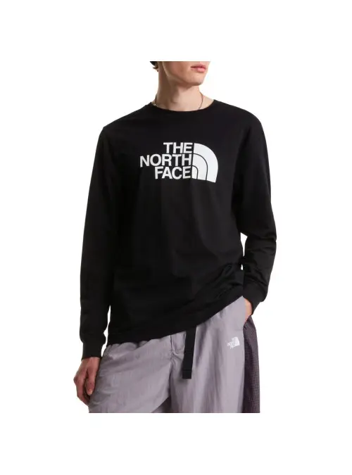 The North Face Bluza męska M EVO HLF DM REG LS TEE NF0A8FD6JK3 - Czarna | Sklep Monotox
