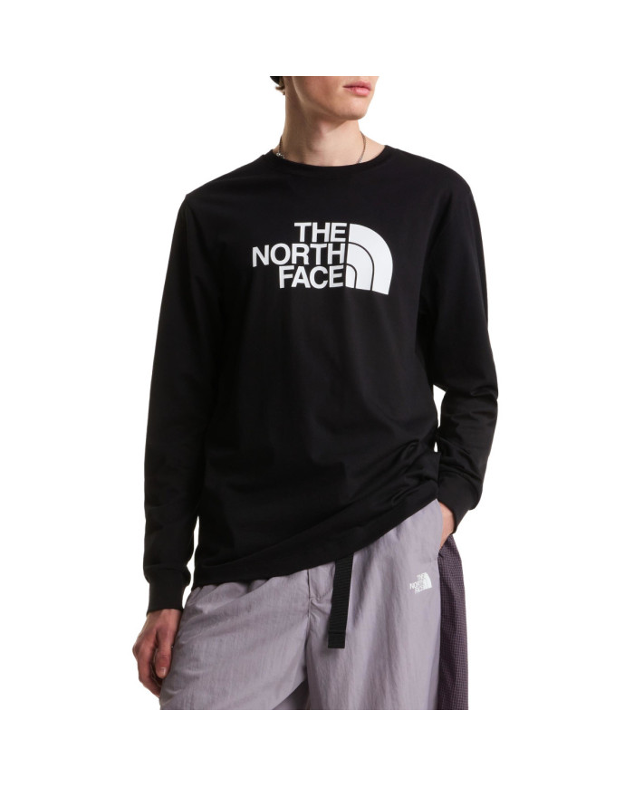 The North Face Bluza męska M EVO HLF DM REG LS TEE NF0A8FD6JK3 - Czarna | Sklep Monotox