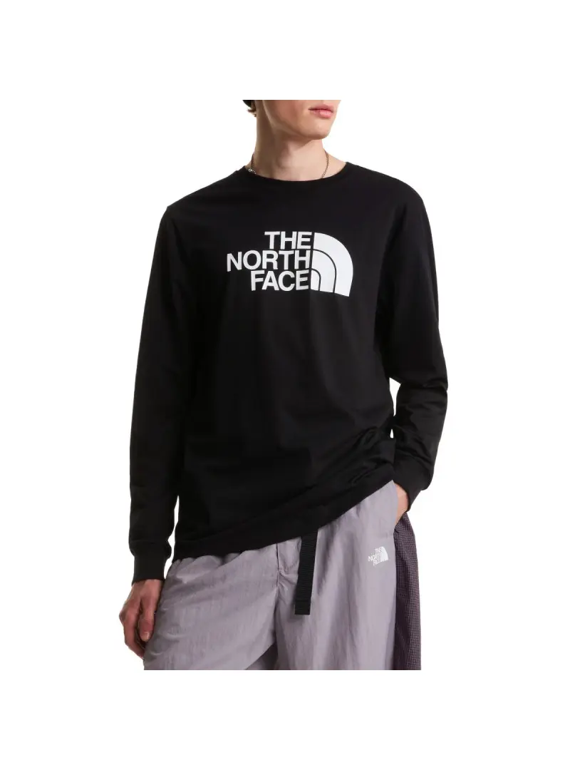 The North Face Bluza męska M EVO HLF DM REG LS TEE NF0A8FD6JK3 - Czarna | Sklep Monotox