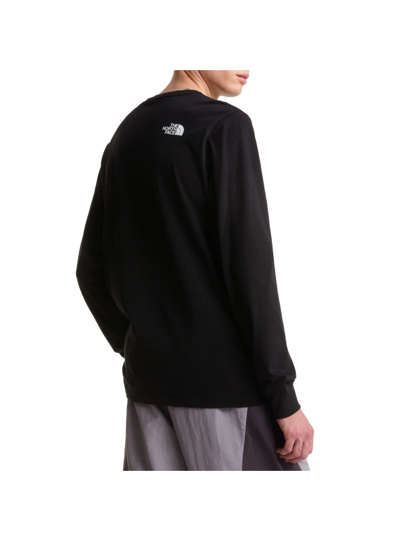 The North Face Bluza męska M EVO HLF DM REG LS TEE NF0A8FD6JK3 - Czarna | Sklep Monotox