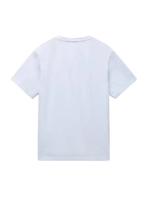 Napapijri Koszulka męska S-KASBA BRIGHTWHITE NP0A4HQQ002 - Biała | Sklep Monotox