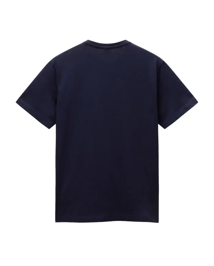 Napapijri Koszulka męska S-KASBA BLU MARINE NP0A4HQQ176 - Granatowa | Sklep Monotox