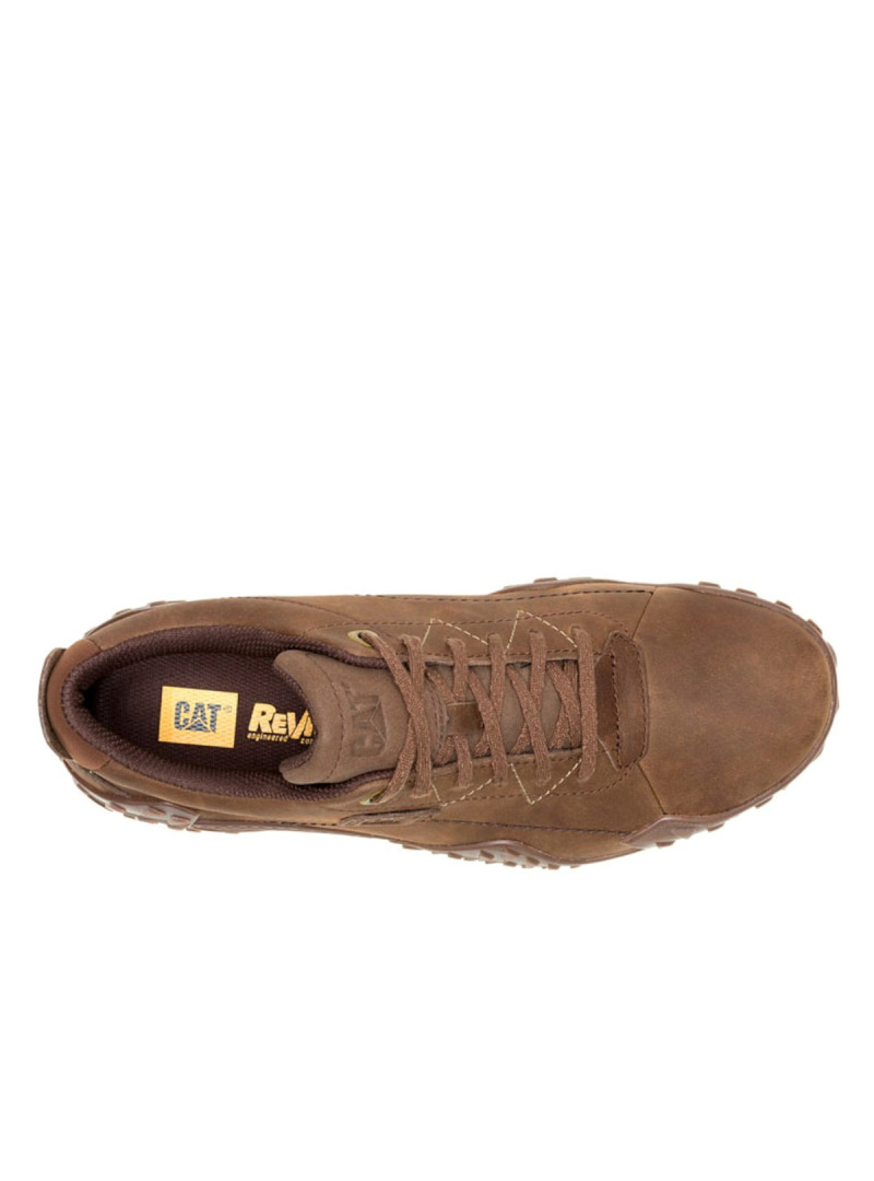 Caterpilar Buty męskie Caterpillar GRIDLOCK LO P726602 - Brązowe | Sklep Monotox