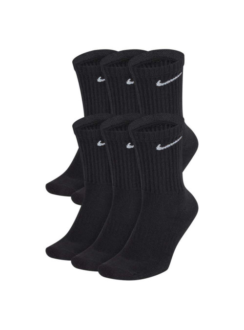 Nike Skarpetki męskie EVERYDAY LONG CUSH 6PACK SX7666010 - Czarne | Sklep Monotox