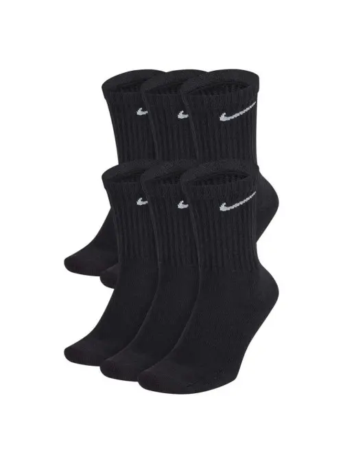 Nike Skarpetki męskie EVERYDAY LONG CUSH 6PACK SX7666010 - Czarne | Sklep Monotox