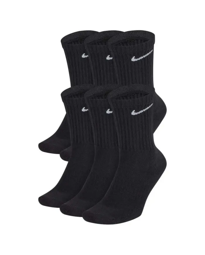 Nike Skarpetki męskie EVERYDAY LONG CUSH 6PACK SX7666010 - Czarne | Sklep Monotox