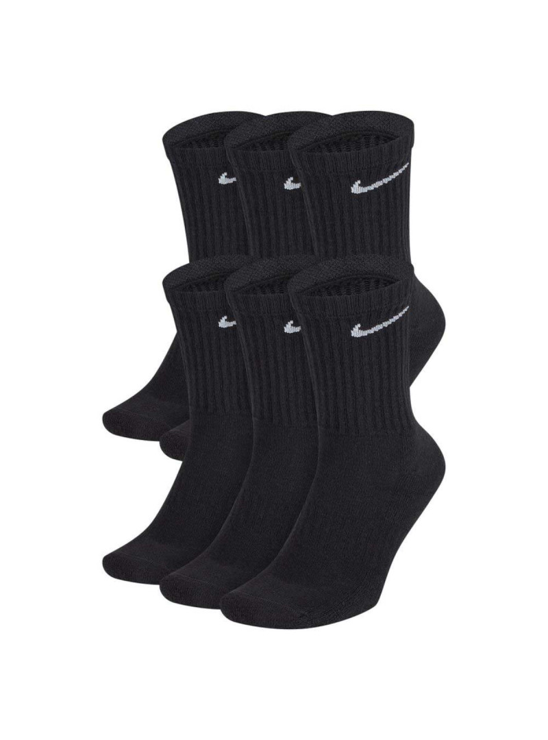 Nike Skarpetki męskie EVERYDAY LONG CUSH 6PACK SX7666010 - Czarne | Sklep Monotox