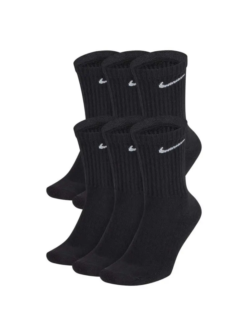 Nike Skarpetki męskie EVERYDAY LONG CUSH 6PACK SX7666010 - Czarne | Sklep Monotox