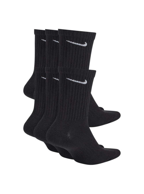 Nike Skarpetki męskie EVERYDAY LONG CUSH 6PACK SX7666010 - Czarne | Sklep Monotox