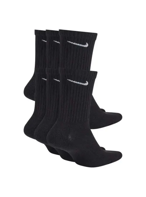 Nike Skarpetki męskie EVERYDAY LONG CUSH 6PACK SX7666010 - Czarne | Sklep Monotox