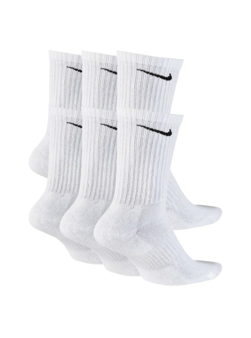 Nike Skarpetki męskie EVERYDAY LONG CUSH 6PACK SX7666100 - Białe | Sklep Monotox