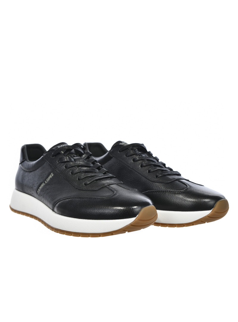 Daniel Lopez Just Dare Buty męskie DANIEL LOPEZ JUST DARE EMILIO TT1D4019 - Czarne | Sklep Monotox