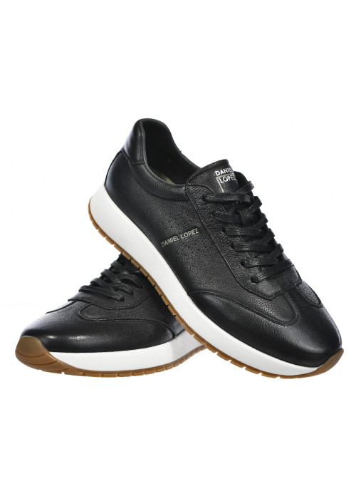 Daniel Lopez Just Dare Buty męskie DANIEL LOPEZ JUST DARE EMILIO TT1D4019 - Czarne | Sklep Monotox