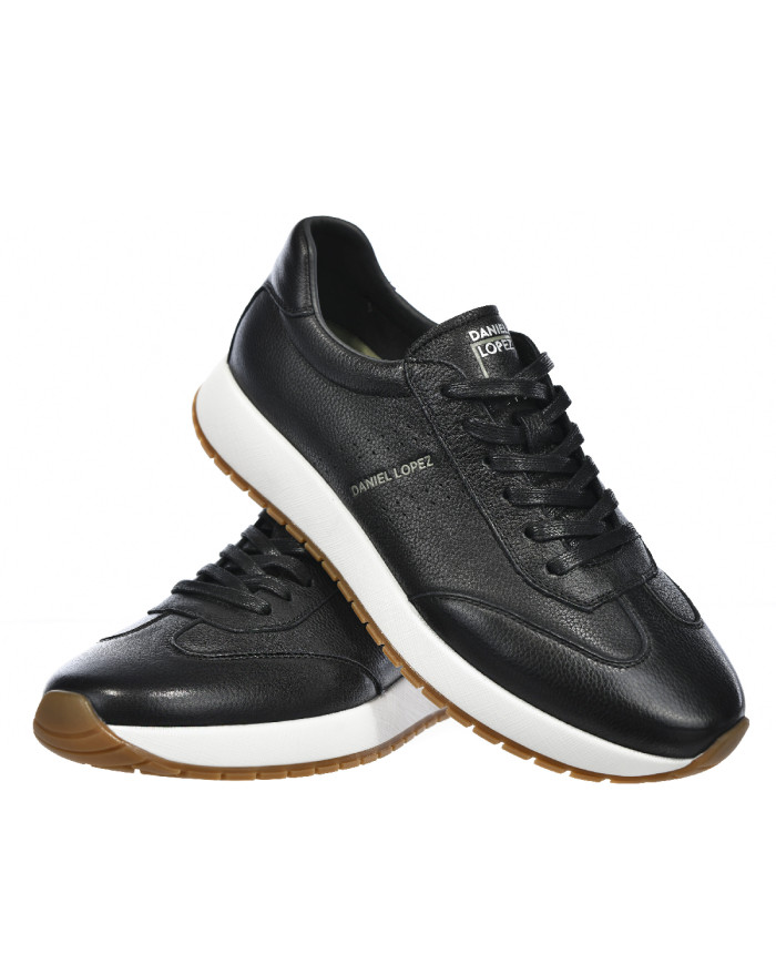 Daniel Lopez Just Dare Buty męskie DANIEL LOPEZ JUST DARE EMILIO TT1D4019 - Czarne | Sklep Monotox