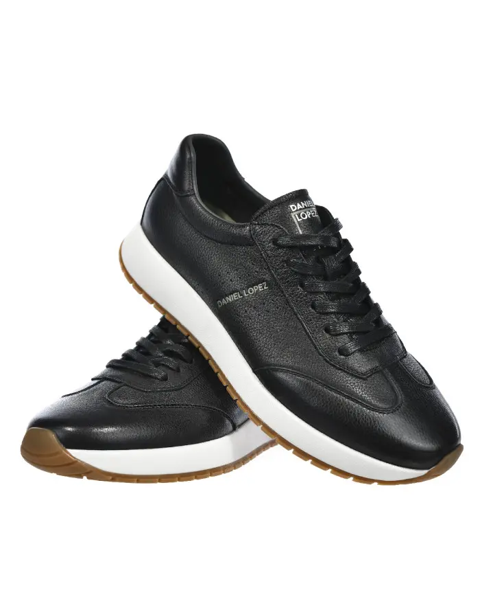 Daniel Lopez Just Dare Buty męskie DANIEL LOPEZ JUST DARE EMILIO TT1D4019 - Czarne | Sklep Monotox