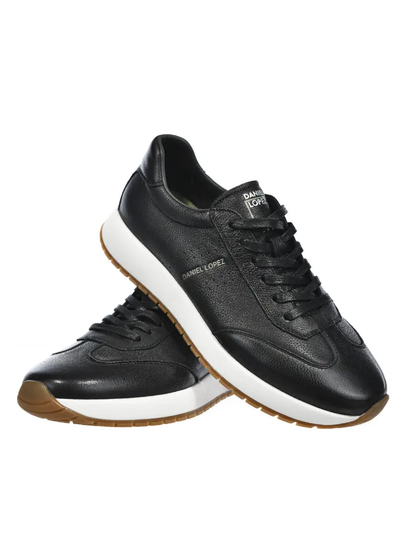 Daniel Lopez Just Dare Buty męskie DANIEL LOPEZ JUST DARE EMILIO TT1D4019 - Czarne | Sklep Monotox