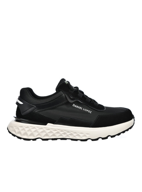 Daniel Lopez Just Dare Buty męskie DANIEL LOPEZ JUST DARE DIEGO TT1D4024 - Czarne | Sklep Monotox