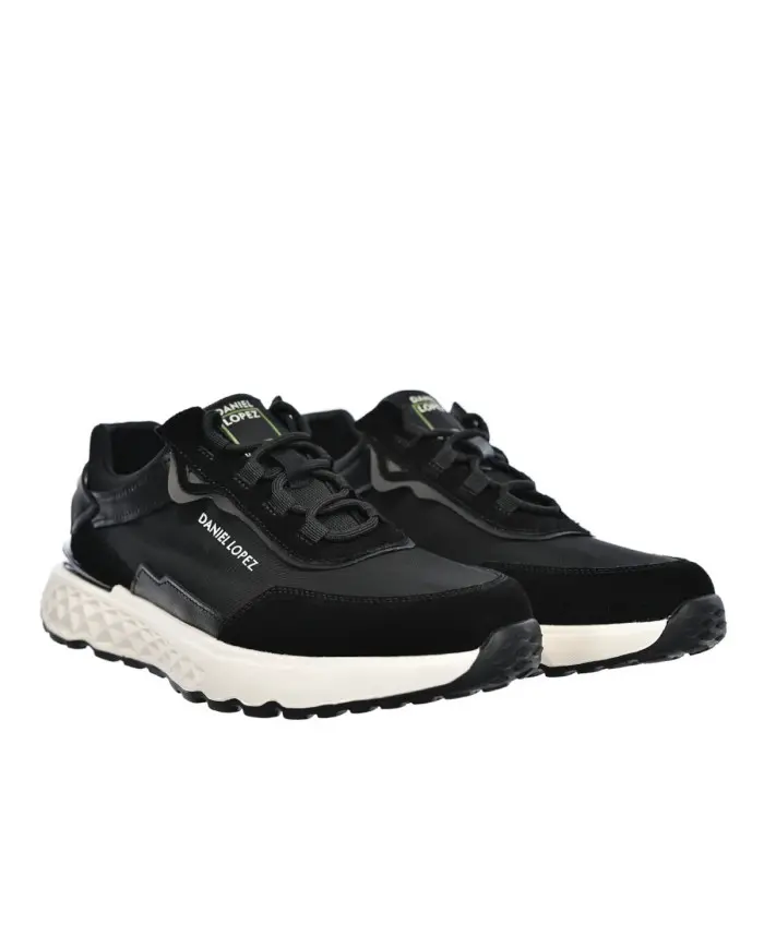 Daniel Lopez Just Dare Buty męskie DANIEL LOPEZ JUST DARE DIEGO TT1D4024 - Czarne | Sklep Monotox